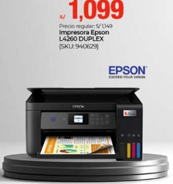 Metro Impresora Epson L4260 Duplex oferta