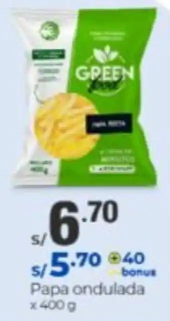 Metro Papa Ondulada 400g oferta