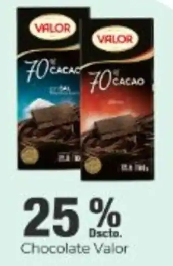 Metro Chocolate Valor oferta