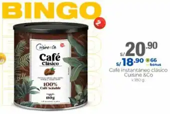 Metro Café Instantáneo Clásico Cuisine & Co 190g g oferta