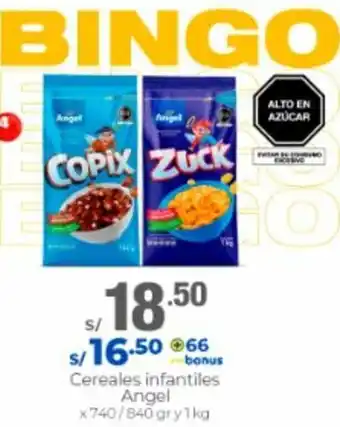 Metro Cereales Ingantiles Angel 740/840g y 1kg oferta