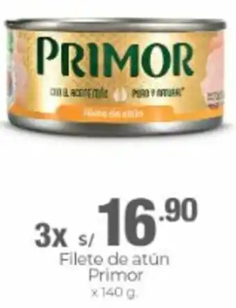 Metro Filete de Atún Primor 140g oferta