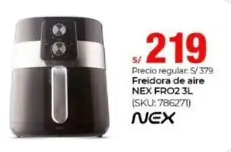 Metro Nex Freidora de Aire FRO2 3L oferta