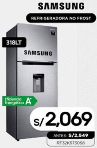 La Curacao Samsung Refrigeradora No Frost 318L oferta