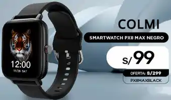 La Curacao Colmi Smartwatch PX8 Max Negro oferta