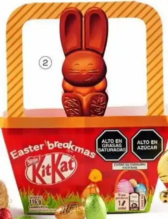 Wong Canasta Conejo Kit Kat 4 Pack oferta