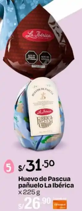 Wong huevo de Pascua Pañuelo La Ibérica 225g oferta