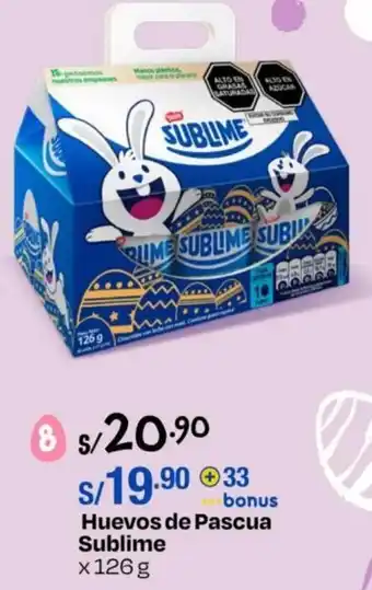 Wong Huevos de Pascua Sublime 126g oferta