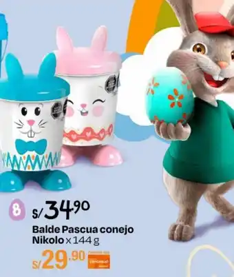 Wong Balde Pascua Conejo Nokolo 144g oferta