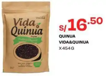 Wong Quinua Vida & Quinua 454g oferta