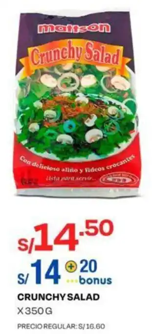 Wong Crunchy Salad 350g oferta