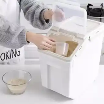 Linio Contenedor de 15 kg para almacenar arroz... oferta