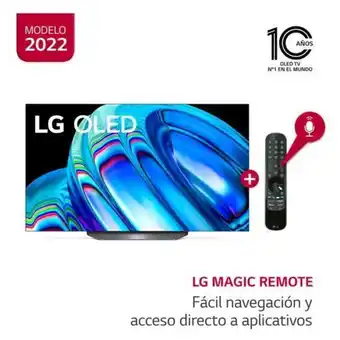 Hiraoka Televisor lg oled 4k thinq ai 55" oled55b2 (2022) oferta