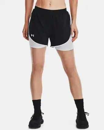 Under Armour Women's ua fly-by elite 2-in-1 shorts oferta