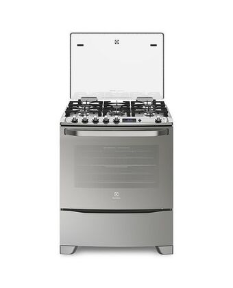 Tiendas EFE Cocina de pie electrolux 5 hornillas 76gsr oferta