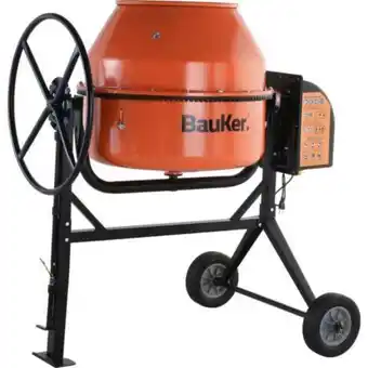 Maestro Trompo mezclador eléctrico 1.14hp 210 lt bauker oferta
