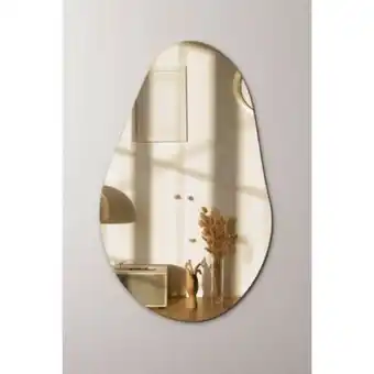 Maestro Espejo decorativo forma irregular drop 60x105cm oferta