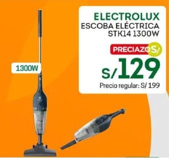 Tottus Electrolux Escoba Eléctrica STK14 1300W oferta
