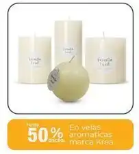 Metro En Velas Aromaticas Marca Krea oferta