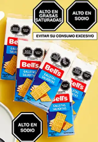 Plaza Vea Bell's Galletas Saladitas 6unid oferta