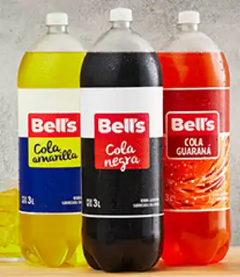 Plaza Vea Bell's Gaseosa Sabores Variados 3L oferta