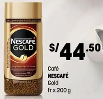 Plaza Vea Café Nescafé Gold 200g oferta