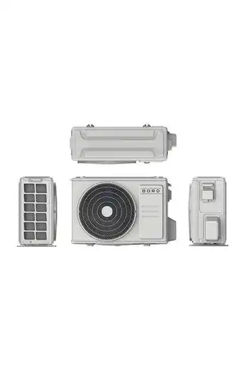 Tiendas EFE Aire acondicionado bord 17500btu con refrigerante r410a blanco oferta