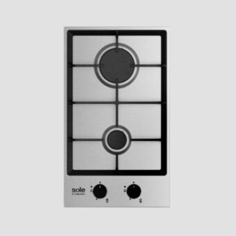 Sole Encimera acero inoxidable a gas 30cm s-collection oferta