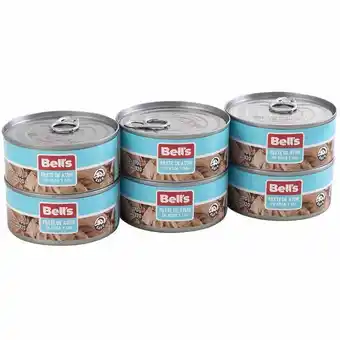 Vivanda Filete de atún bell's en agua paquete 6un oferta