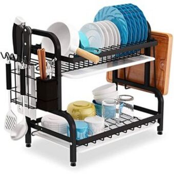 Linio Estante organizador y escurridor de plat... oferta