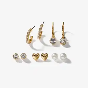 Yanbal Set aretes brillo amor oferta