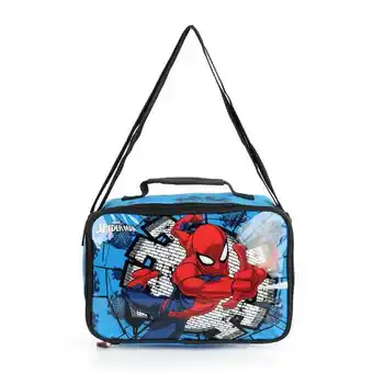 Bata Marvel lonchera escolar para niña azul oferta