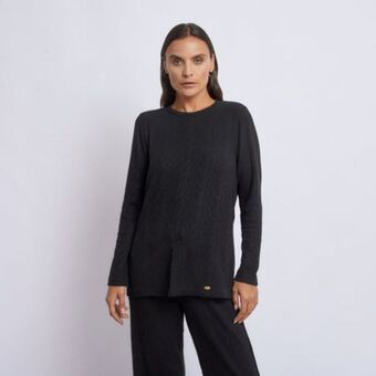 Fina Perú Polo rocio negro oferta