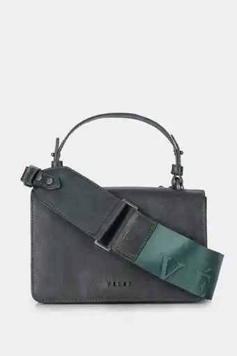 Vélez Morral mini lisa de cuero con efecto artesanal para mujer oferta