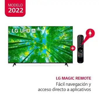 Metro Uhd lg tv 50 4k thinq ai 50uq8050 2022 oferta