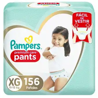 Metro Tripack pañales pampers pants premium care xg 52un oferta