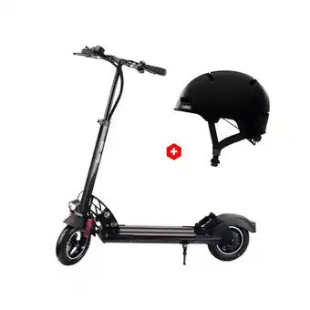 Coolbox Scooter eléctrico kaabo skywalker 10h 10, autonomía hasta 65 km, vel. máxima 50 km/h, 800w + casco abus scraper 3.0 l ajustab oferta