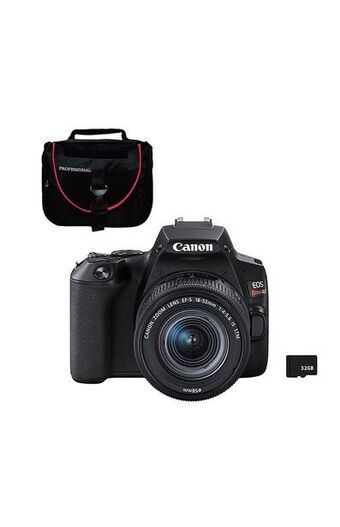 Tiendas EFE Cámara canon sl3 + memoria + maletín oferta