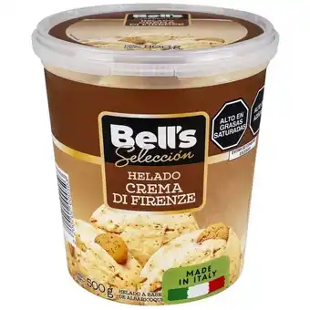 Vivanda Helado crema di firenze bell's selección pote 500g oferta