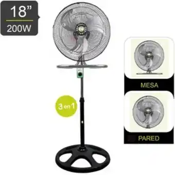 Linio Ventilador bossko 3 en 1 de 18″ 200 wa... oferta