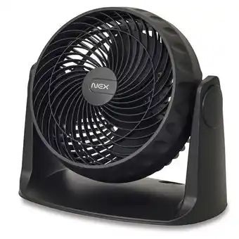 Metro Ventilador nex mini box negro 20 cm oferta