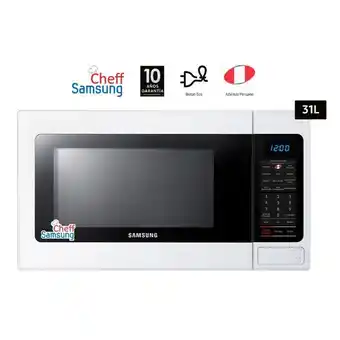Metro Samsung horno microondas 32 lt ame1114tw oferta