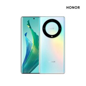 Hiraoka Celular libre honor magic5 lite 6.67 128gb 6gb ram silver titanium oferta