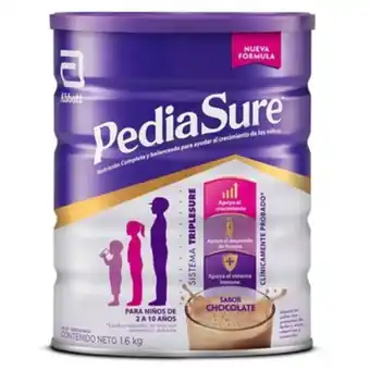 Tottus Pediasure triplesure chocolate x 1.6 kg oferta