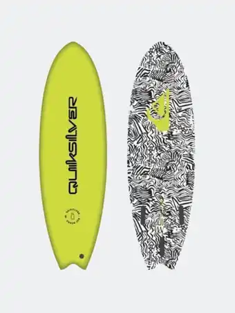 Tabla de surf para hombre quiksilver surf board qs soft bat board 6'6 ggy0