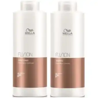 Linio Wella pack fusion - shampoo 1l + acondic... oferta