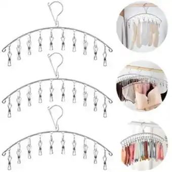 Linio Set de 3 colgadores secador colgante de... oferta