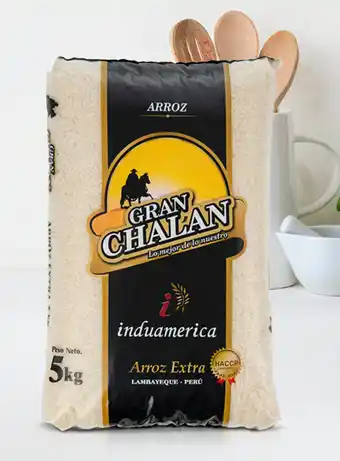 Plaza Vea Arroz GRAN CHALAN Extra bl x 5kg oferta