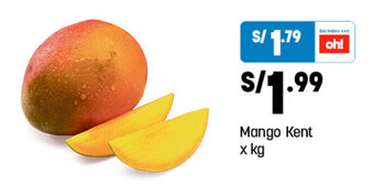 Plaza Vea Mango Kent x kg oferta