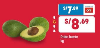 Plaza Vea Palta Fuerte oferta